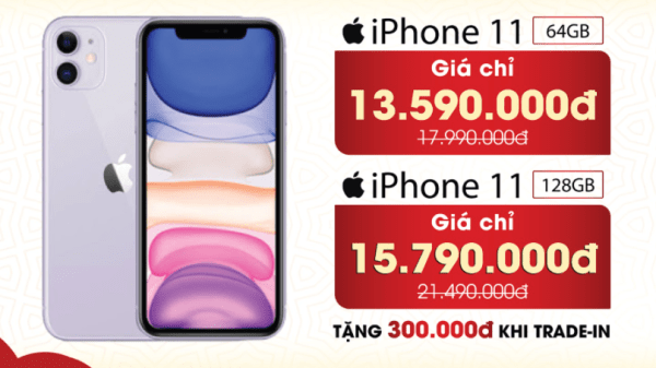 iPhone 11 lập kỷ lục về mức giảm giá và sức mua dịp Tết
