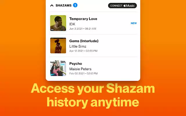 Shazam for Chrome