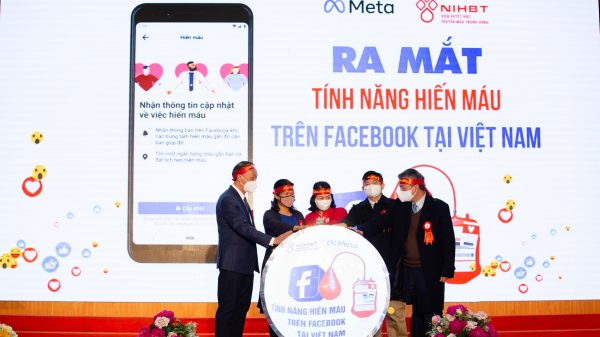 Ra mắt Tính năng Hiến máu trên Facebook tại Việt Nam