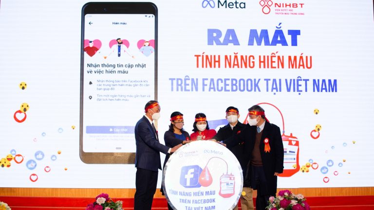 Ra mắt Tính năng Hiến máu trên Facebook tại Việt Nam