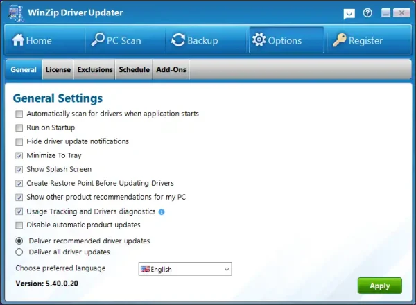 WinZip Driver Updater 10