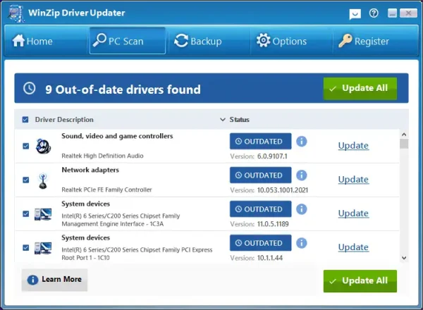 WinZip Driver Updater 4