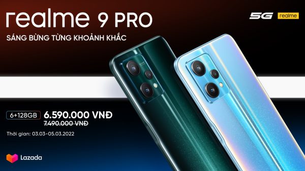 realme 9 Pro Series có giá bán chính thức kèm chương trình ưu đãi