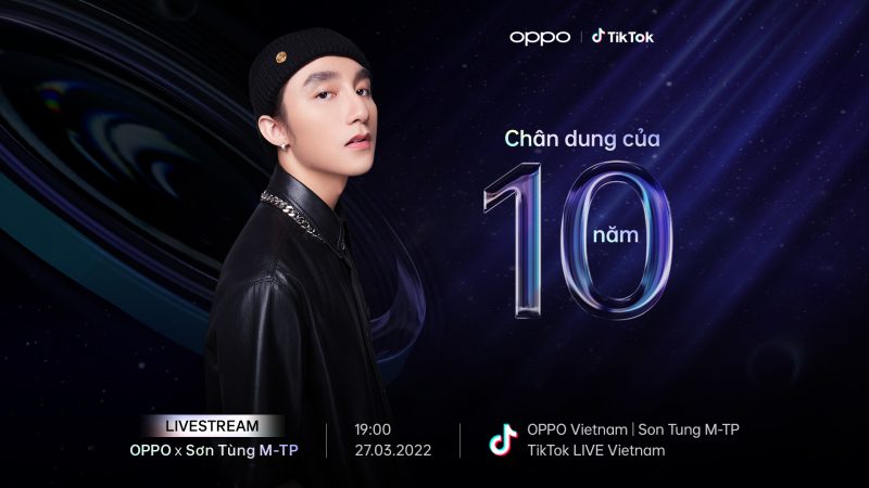 OPPO kỷ niệm hành trình cùng Sơn Tùng M-TP với một sân khấu độc đáo