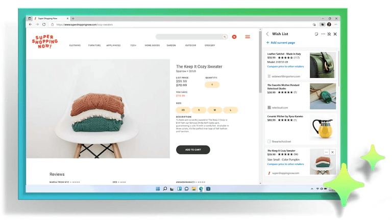 Nghe đọc mô tả hình ảnh trên Microsoft Edge