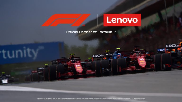 Formula 1 hợp tác Lenovo ứng dụng công nghệ hiện đại trong giải đua xe