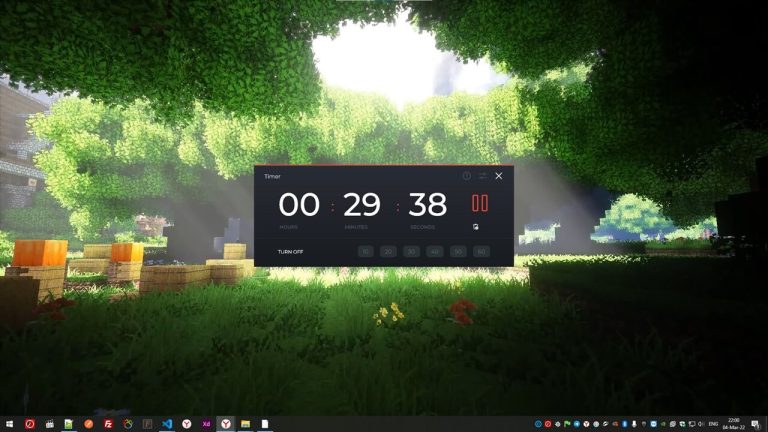 Shutdown PC Timer: tắt máy tự động Windows 11