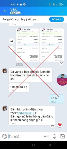 Cảnh giác với thủ đoạn chuyển cuộc gọi/chiếm SIM điện thoại