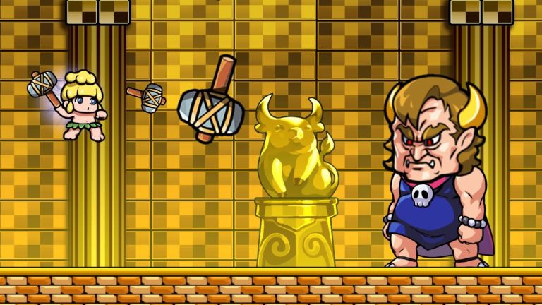 Game đi cảnh Wonder Boy Returns Remix phát hành bản box vật lý cho Nintendo Switch