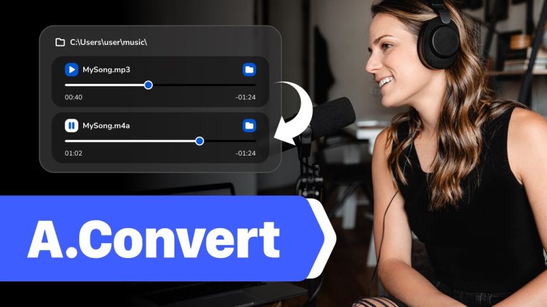 A.Convert: Chuyển đổi tệp âm thanh MP3, FLAC, M4A,… miễn phí cho Windows 11