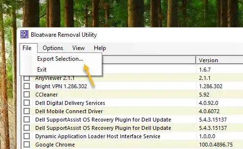 Bloatware Removal Utility: gỡ bỏ ứng dụng cài đặt sẵn trên Windows 11