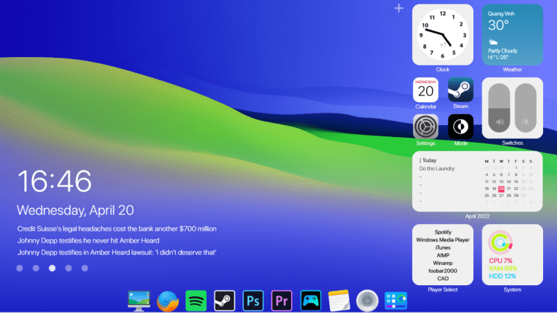 Cách biến giao diện Windows 11 thành macOS Big Sur