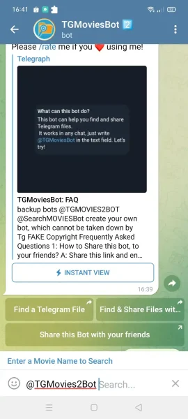 Cách tìm kiếm và tải phim trên Telegram 3