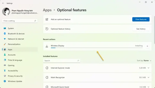Cách truyền màn hình Android sang máy tính Windows 11c4