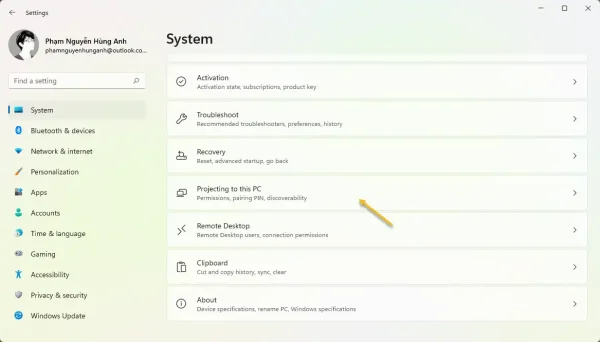 Cách truyền màn hình Android sang máy tính Windows 11c5