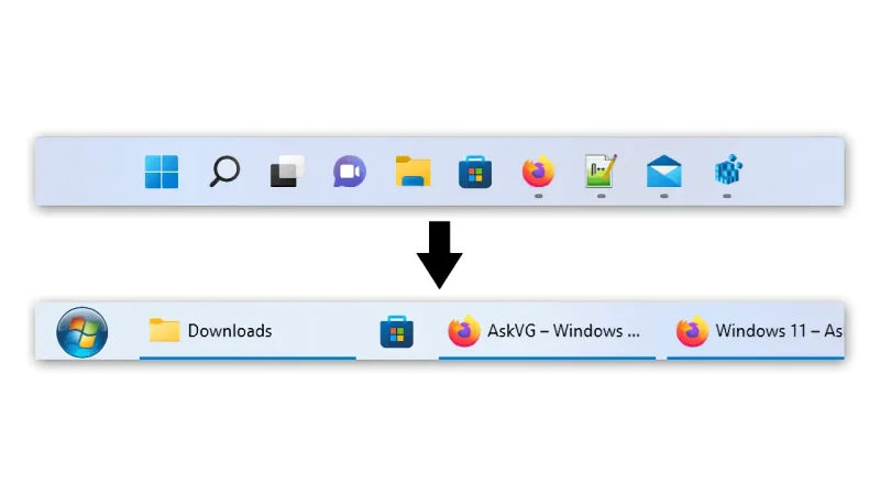 ExplorerPatcher: Sử dụng lại thanh tác vụ Windows 10 trên Windows 11