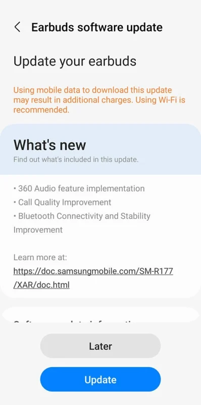 Galaxy Buds 2 cập nhật tính năng 360 Audio như Galaxy Buds Pro