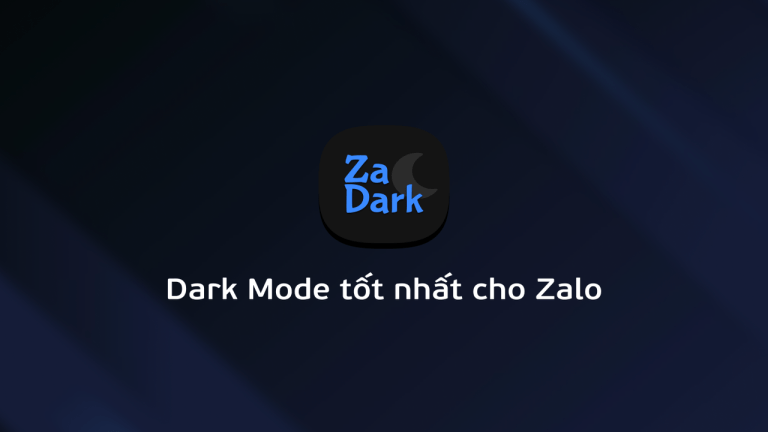 ZaDark: Tự chuyển giao diện sáng tối trên Zalo Web