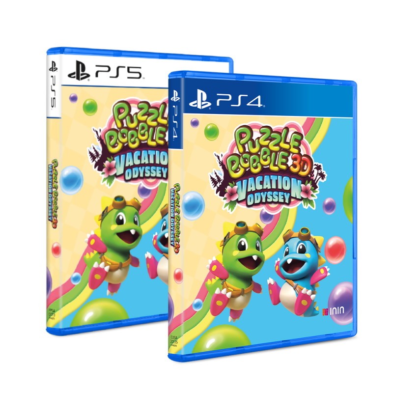 Limited Edition box of Puzzle Bobble 3D: Vacation Odyssey for PS4 and PS5