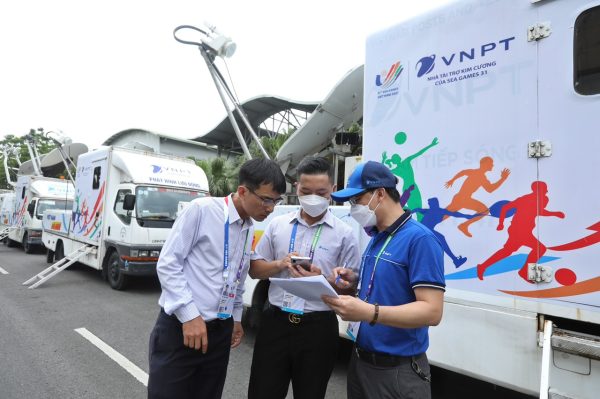 5G VinaPhone tại trận chung kết bóng đá nam Sea Games 31 có tốc độ 1Gbps