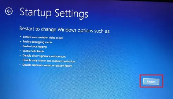 Cách khắc phục lỗi màn hình đen trên Windows 11b12