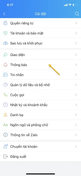 Cách tắt thông báo sinh nhật của bạn và bạn bè trên Zalo 5