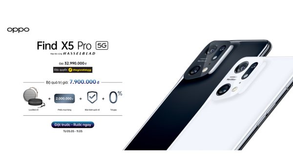 OPPO Find X5 Pro mở bán độc quyền qua Thế Giới Di Động, giá 32.99 triệu đồng