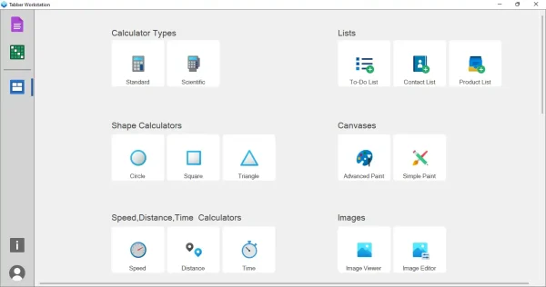 Tabber Workstation 1
