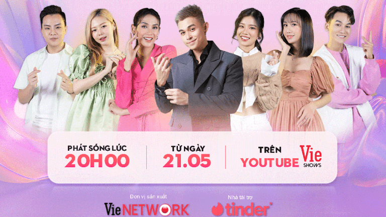 Tinder phối hợp cùng VieNetwork ra mắt chương trình podcast “Mở – Chuyện hẹn hò”