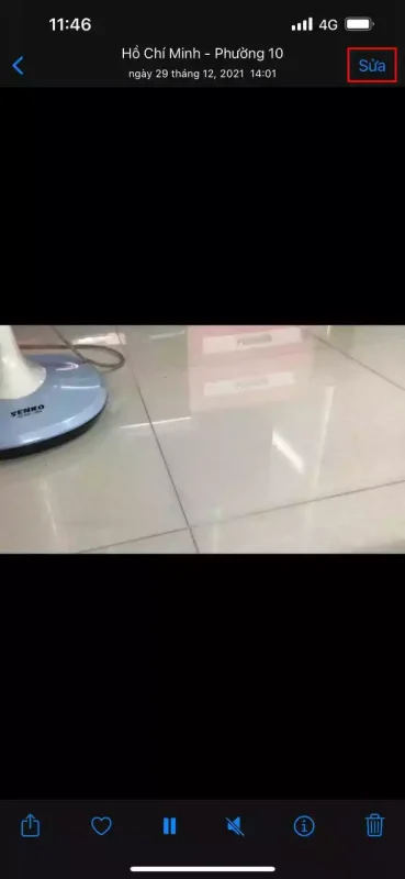 Cách chỉnh tốc độ video khi quay slo-mo bước 2