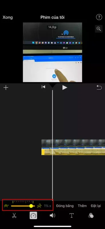 Cách kéo dài video trên iPhone
