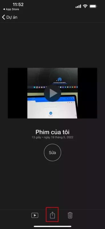 Cách kéo dài video trên iPhone