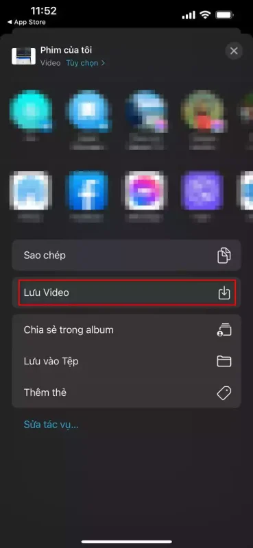 Cách kéo dài video trên iPhone