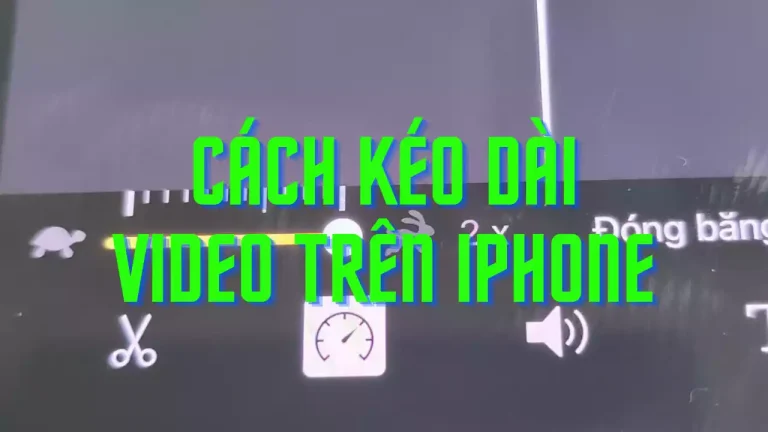 Cách kéo dài video trên iPhone