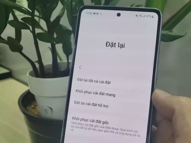 Cách reset điện thoại Samsung đơn giản nhất
