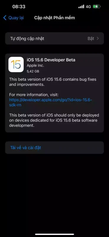 iOS 15.6 beta 2 có gì mới?