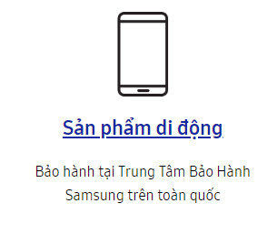 Cách kiểm tra bảo hành điện thoại Samsung