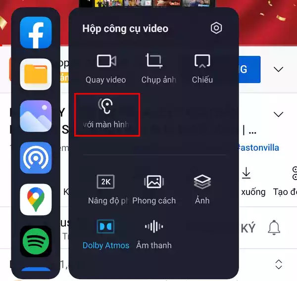 Cách nghe Youtube khi tắt màn hình điện thoại Xiaomi