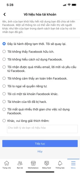 Cách khóa trang cá nhân Facebook 6
