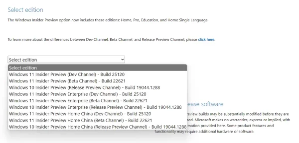 Cách tải tệp ISO cài đặt mới nhất cho Windows 11g