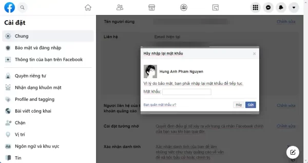 Cách thêm địa chỉ email phụ cho tài khoản Facebook 5