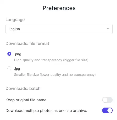 PhotoRoom Web App 11
