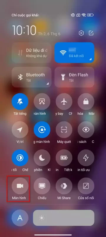 Cách quay màn hình điện thoại Xiaomi