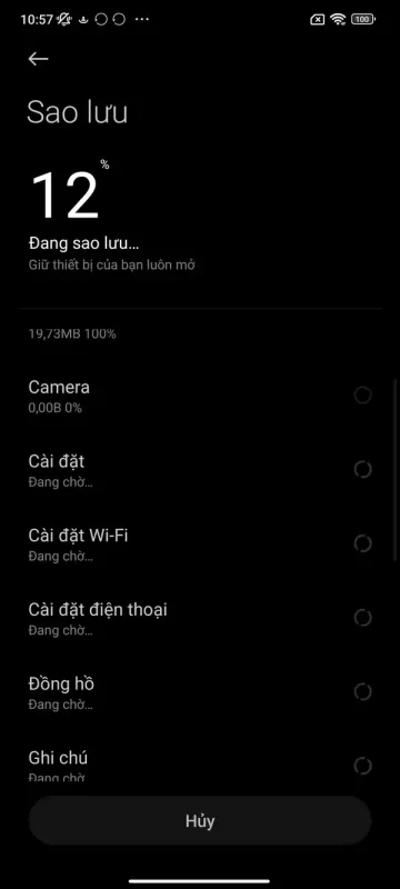 Cách reset điện thoại Xiaomi không mất dữ liệu