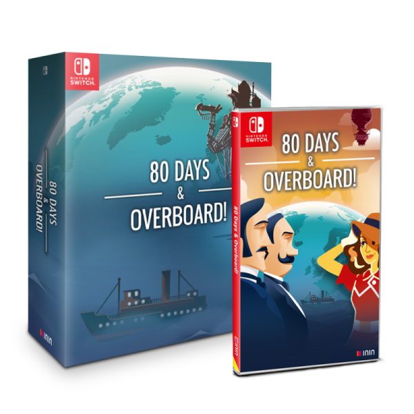 Bộ game 80 Days & Overboard phát hành bản box vật lý cho Nintendo Switch