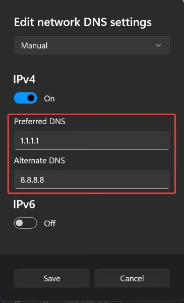 Cách bật tính năng DNS over TLS (DoT) trong Windows 11c