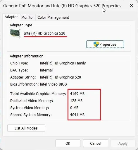 Cách kiểm tra card đồ họa (GPU) trên Windows 11b6