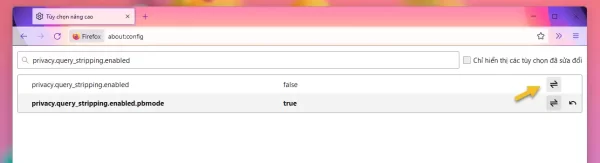 Cách tự động xóa trình theo dõi trong URL trên Firefox không cần extension 2