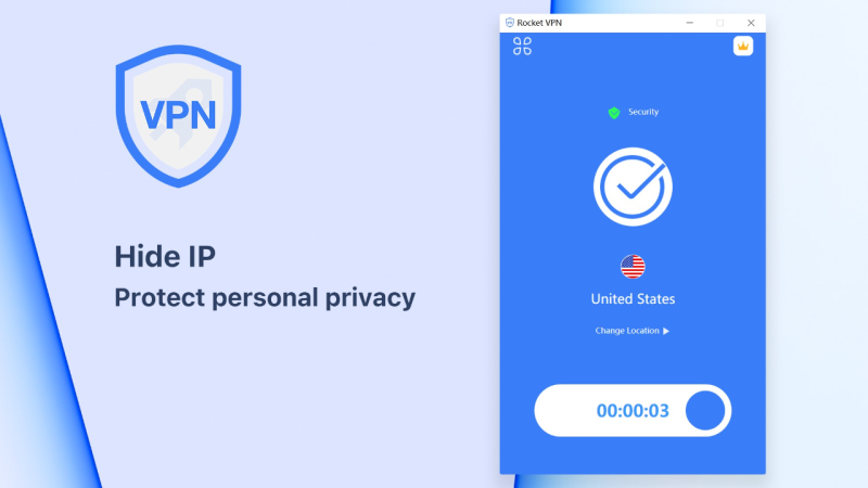 Rocket VPN: Vượt tường lửa trên Windows 11