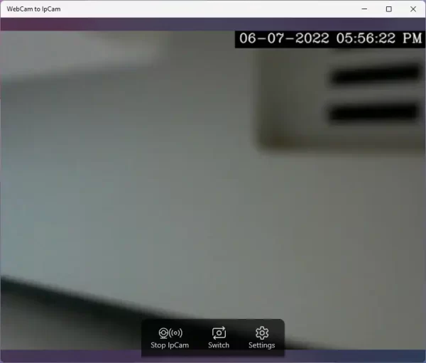 WebCam to IpCam 2